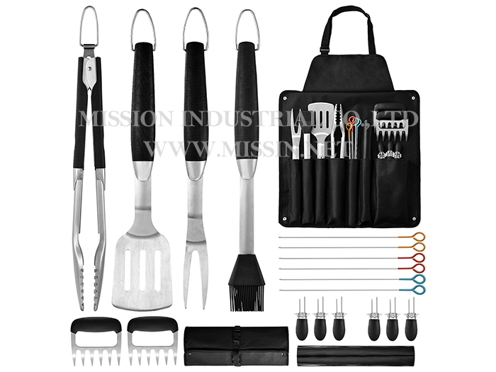 Manufacturer Product BBQ Tools Accessories Barbecue Tool Set Outdoor Barbecue Grill Utensils